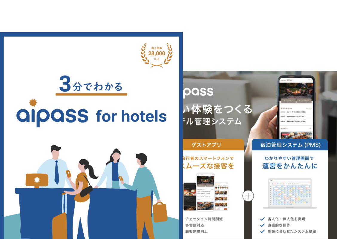 3分でわかる！aipass for hotels